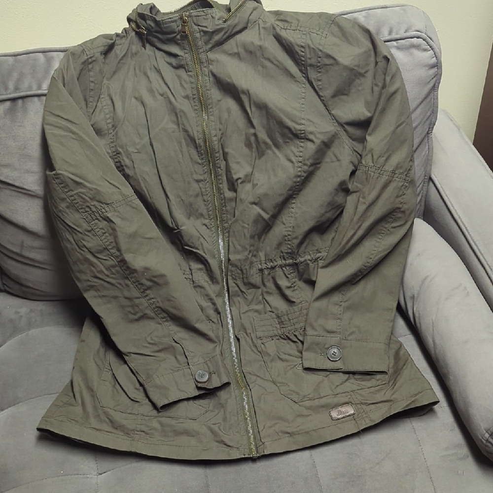 Bass Khaki Hooded Jacket